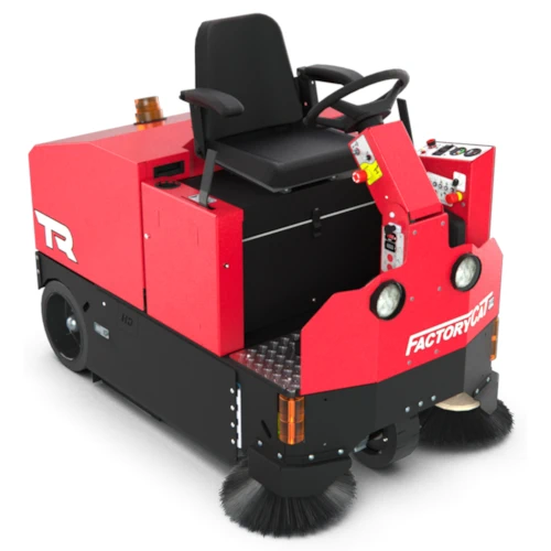 Washer Systems of Iowa Provides Factory Cat TR Ride On Floor Sweeper Series Floor Care Products